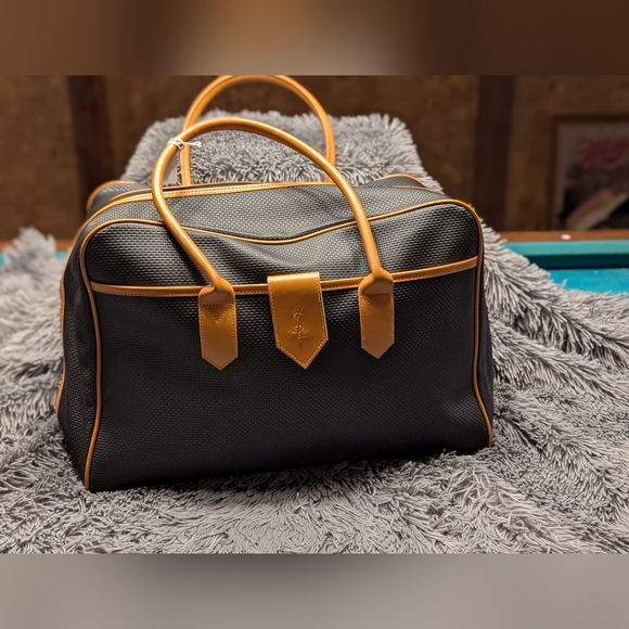 Authentic Vintage YSL Boston Bag - Picture 6 of 12